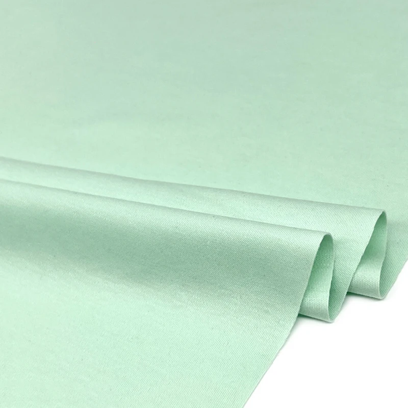 2025 stock wholesale 60%cotton 30%tencel 7%hemp 185gsm Jersey fabric fabrics for clothing