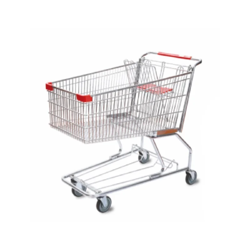 American Style Customized Size Shopping Trolleys Carts Shopping Cart Trolley