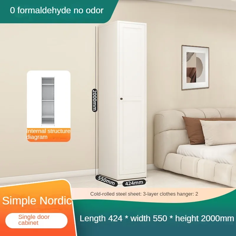 Brand New 10 Tier Tree Wall Simple Design Wardrobe With Bookshelf White metal Bookcase
