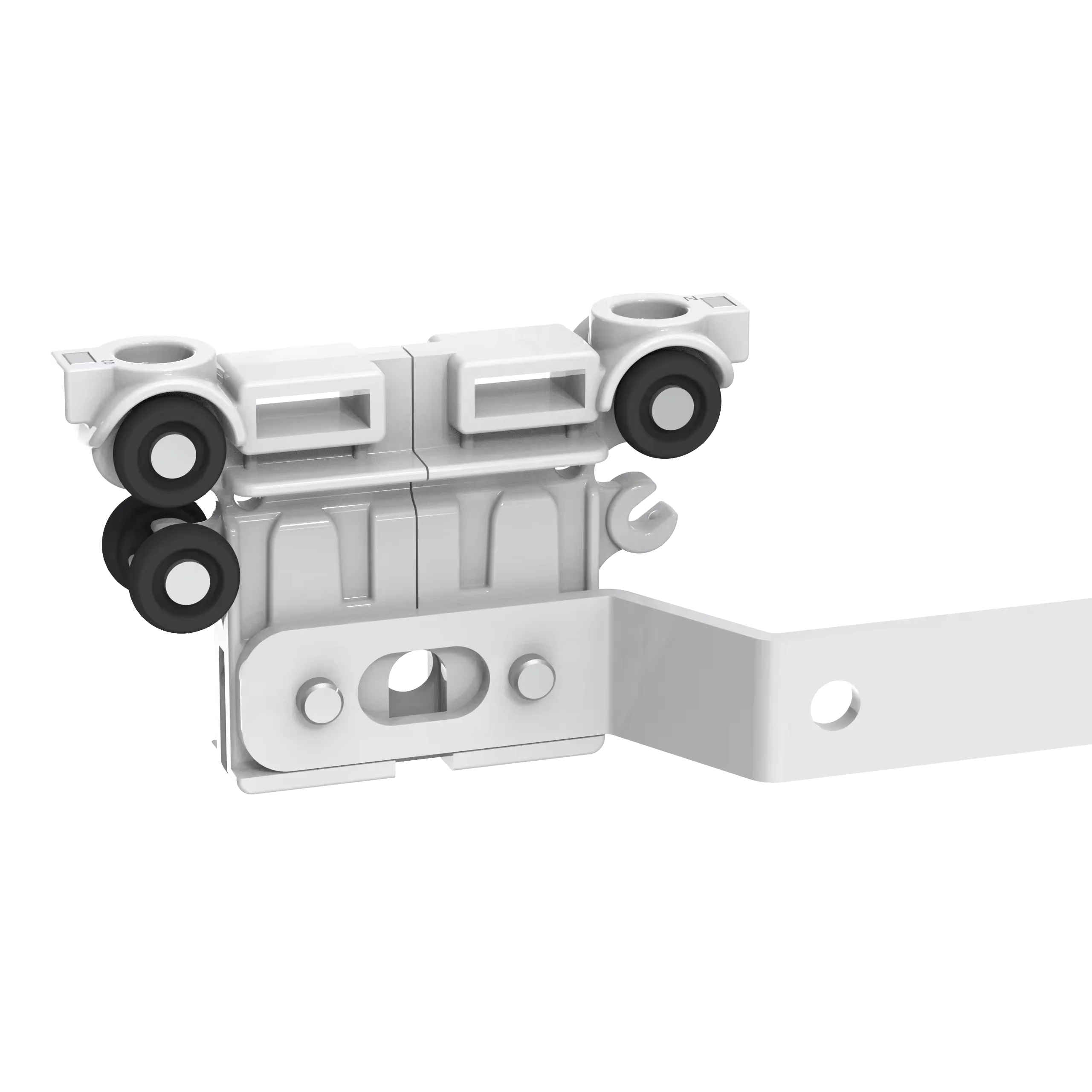 Magnet Master Runner Pinch Pleat with 90mm Arms for both Manuel and Motorized Curtain