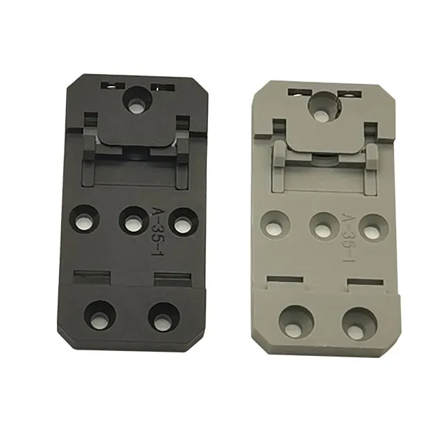 Universal ROHS Compliant Nylon Standard 35mm DIN Rail Mounting Bracket,clips