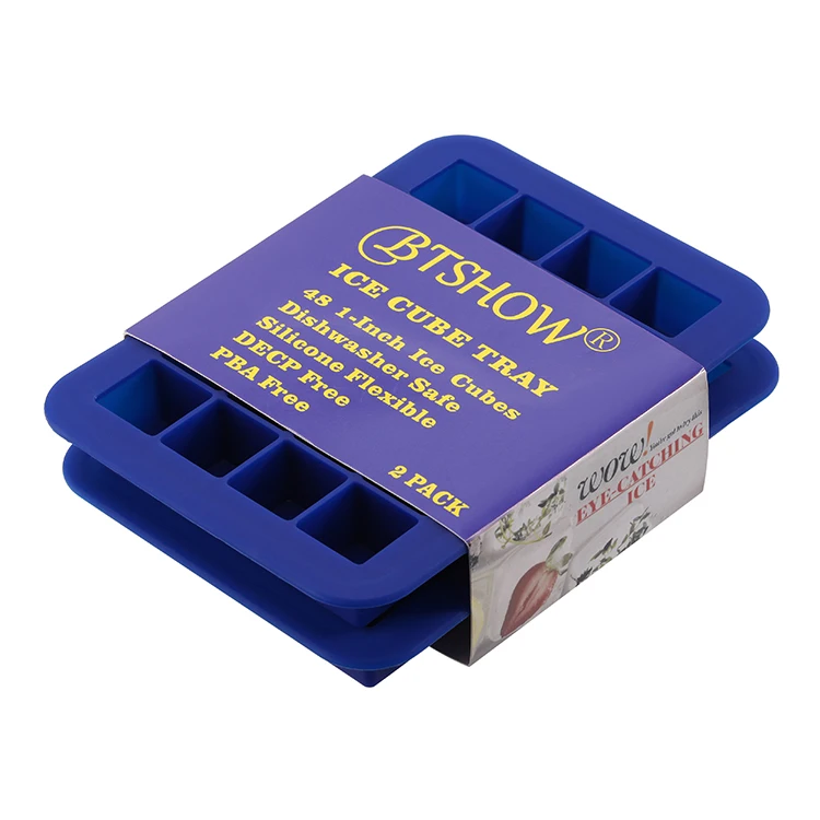 1 дюйм 24 Отверстия поднос для кубиков льда из пищевого силикона домашнего использования