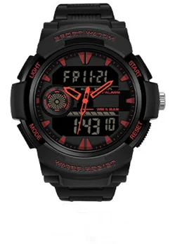 water resistant 30m  new double time sports alarm watch digital watches for men relogio masculinocustom watch relojes hombre