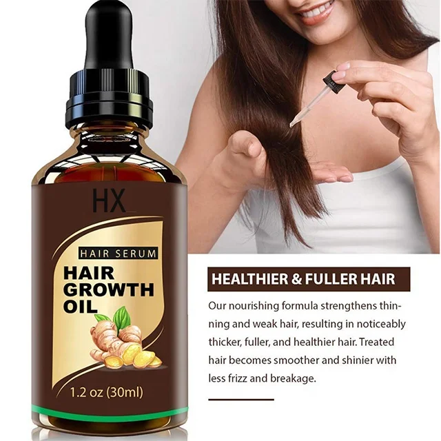 Natural Herbal Organic Private Label Custom hair Loss Care regrowth treatment products Hair Growth Oil