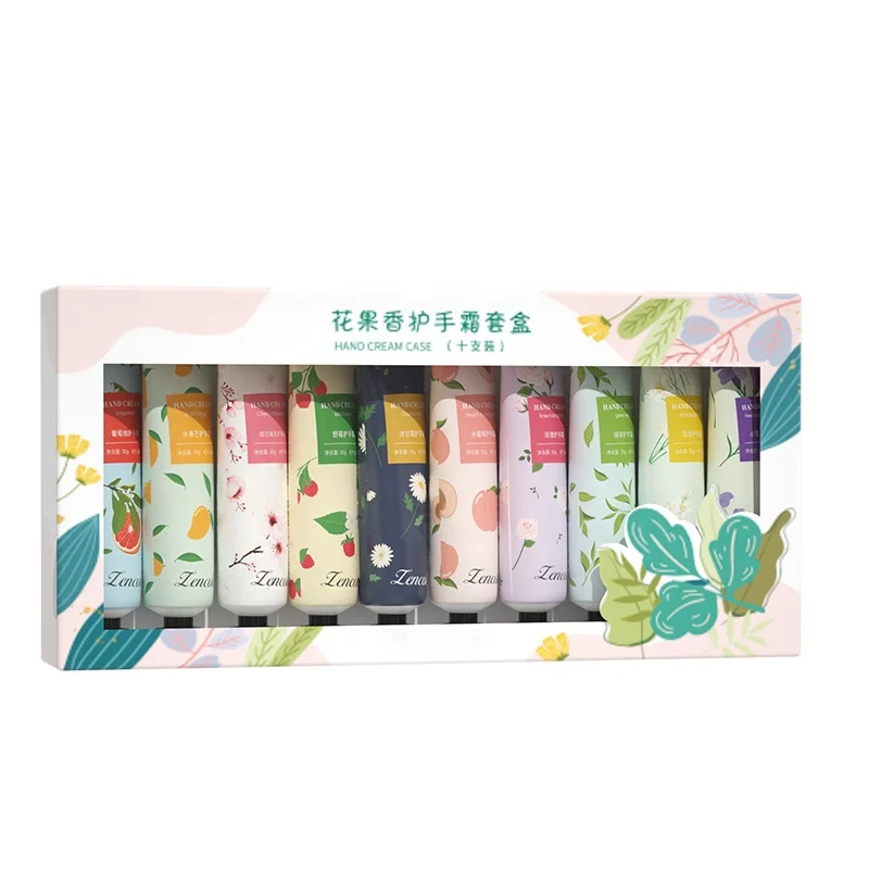 2023 Hot Sale Fruit Flavor Collagen Perfume Anti Chapped Hand Cream Adults Hand Cream  Moisturizing Cream