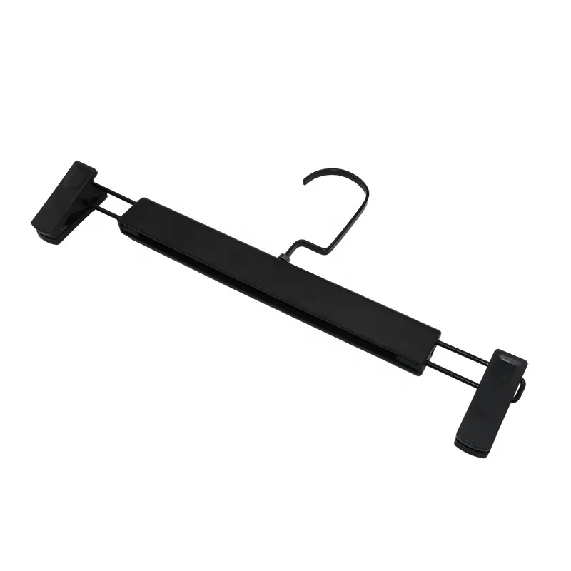 Fashionable plastic hangers available for clothing stores can also be used for headbands and bags