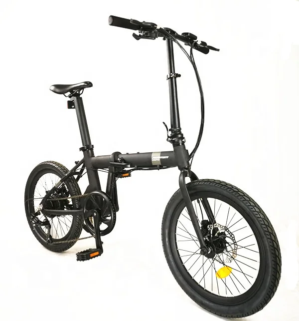 Portable 350W Electric Bicycle Motor Hot Sell 20 Inch Electric Bike Folding Electronic Lithium Battery Rear Hub Motor Brushless