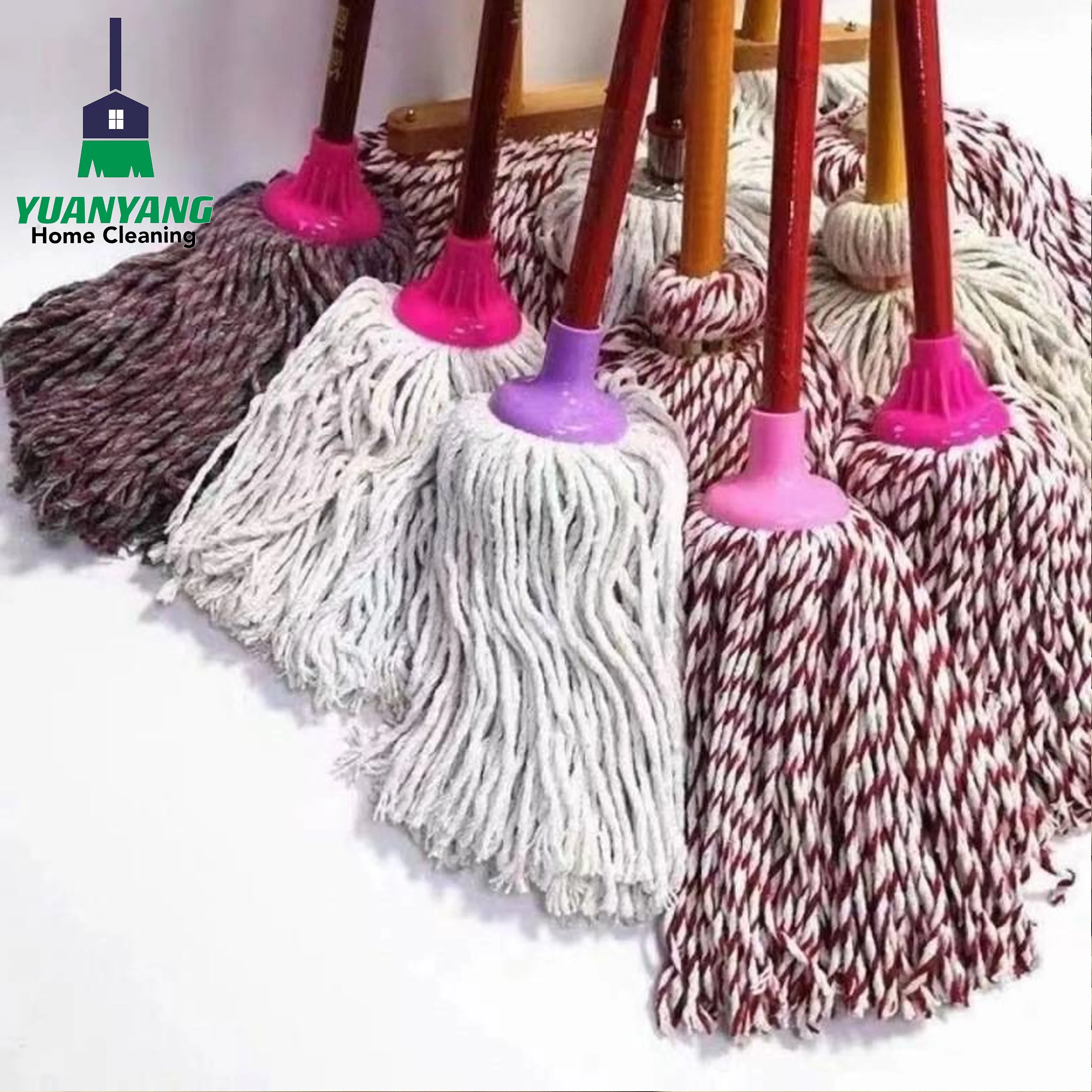 Factory Direct Sale Rotating Mop Microfiber Head Floor Cleaning Mop Self Wringing Water Magic Rotary Lazy Cleaning Twist Mop