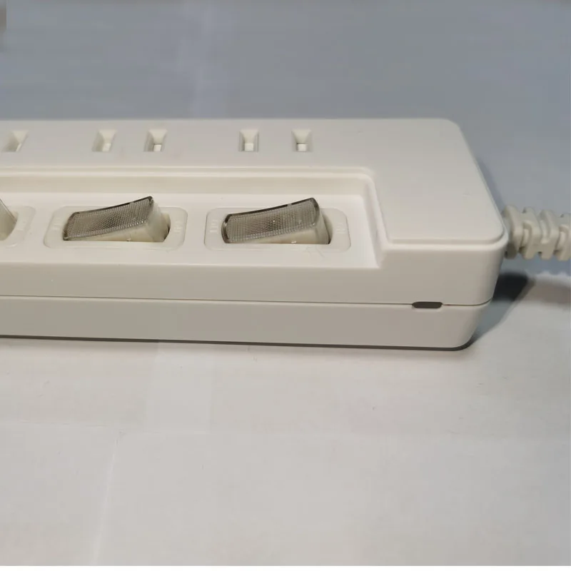 JP Standard Household AC Outlet Surge Protector 100-240V 4 6 Outlet Plug Power Strip Bar Cord Electrical Extension Socket