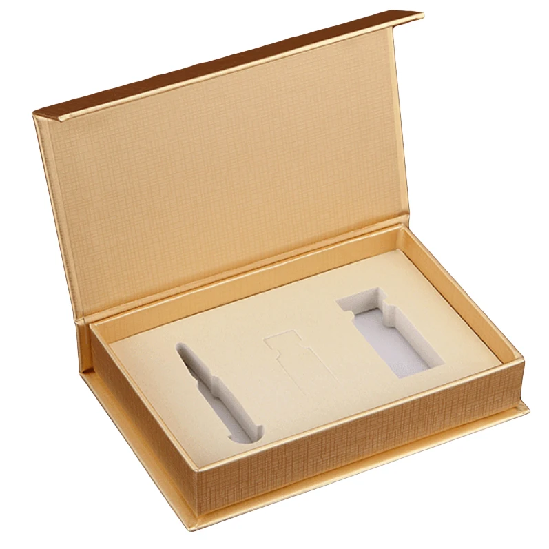 Customize Logo Beauty Apparatus Medical Equipment Gift Boxes Empty Cosmetic Instrument Magnetic Box With Tray