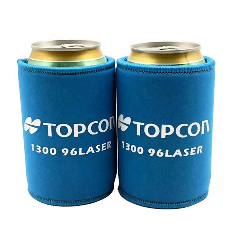 330 Ml 375 Ml Drink Barrel Cooler Outdoor Party Cooler Can Shape Neoprene Flat Can Beer Cooler Stubby Holder With Nonslip Base