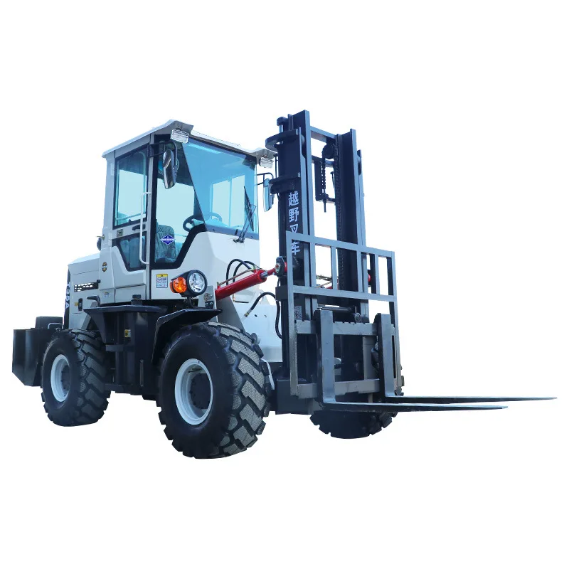 Diesel Four-wheel Drive Cross-country Truck Mounted Forklift Price