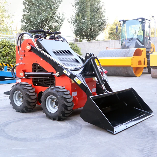 Small Gasoline Skid Steer Loader 380 For Sale
