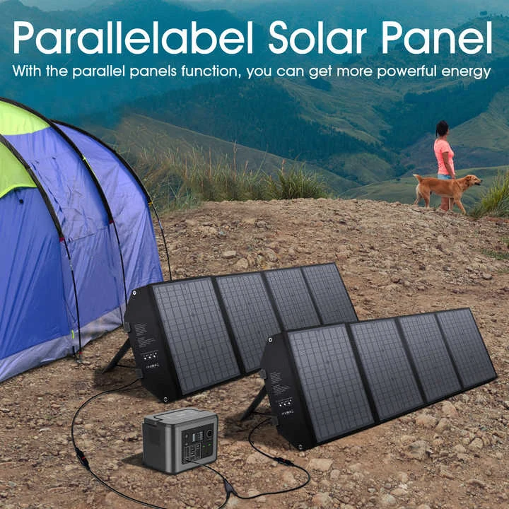 2024 Yangtze factory new model 40W portable folding solar panels