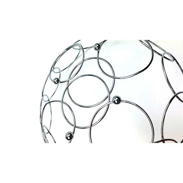 Creative wire basket metal heart-shaped fruit storage basket