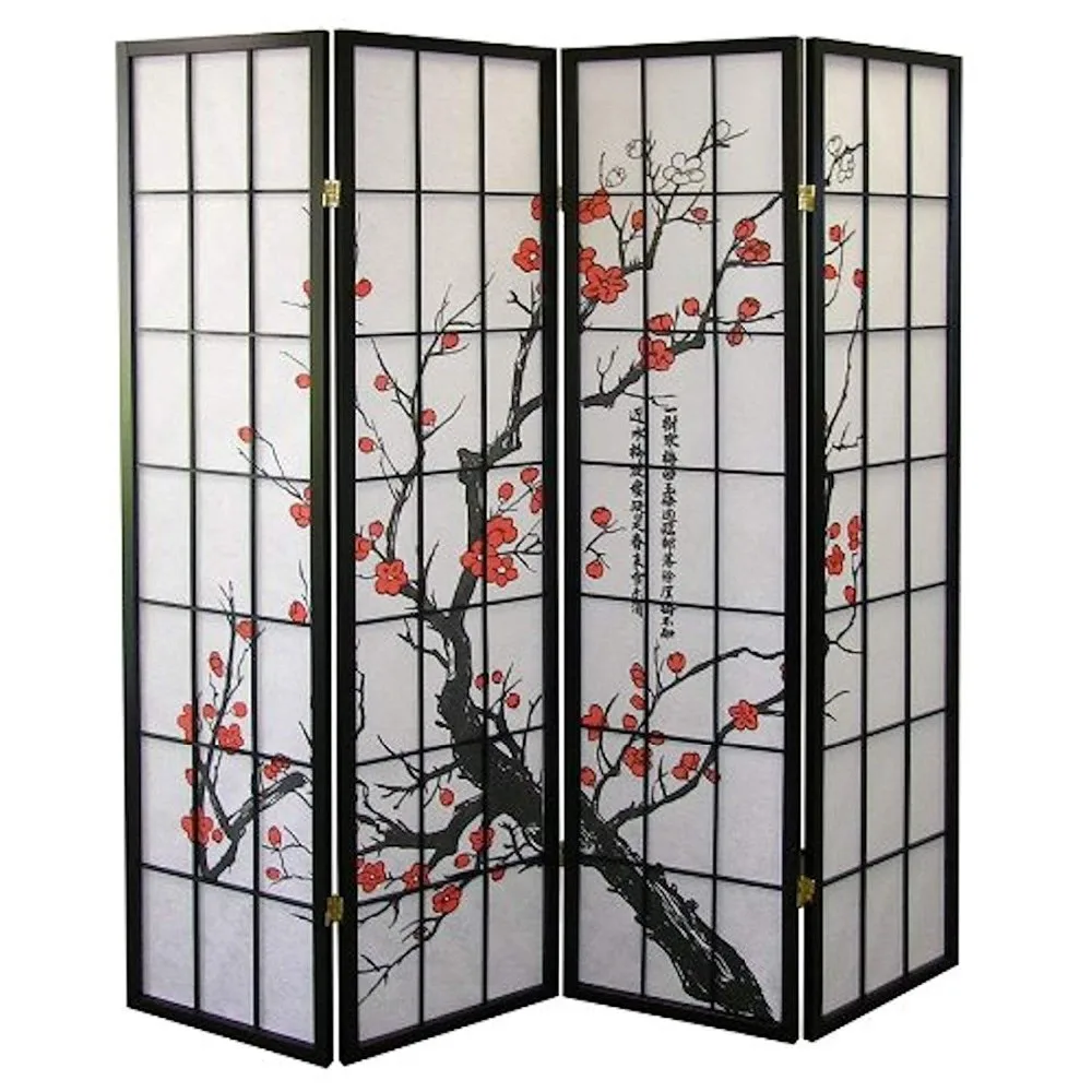 Room dividers room screen living room foldable wooden divider