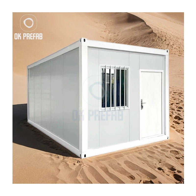 Manufacturer Custom Portable Detachable Container Prefab Frame Hurricane Proof Prefabricated Home Extension Worker Housing