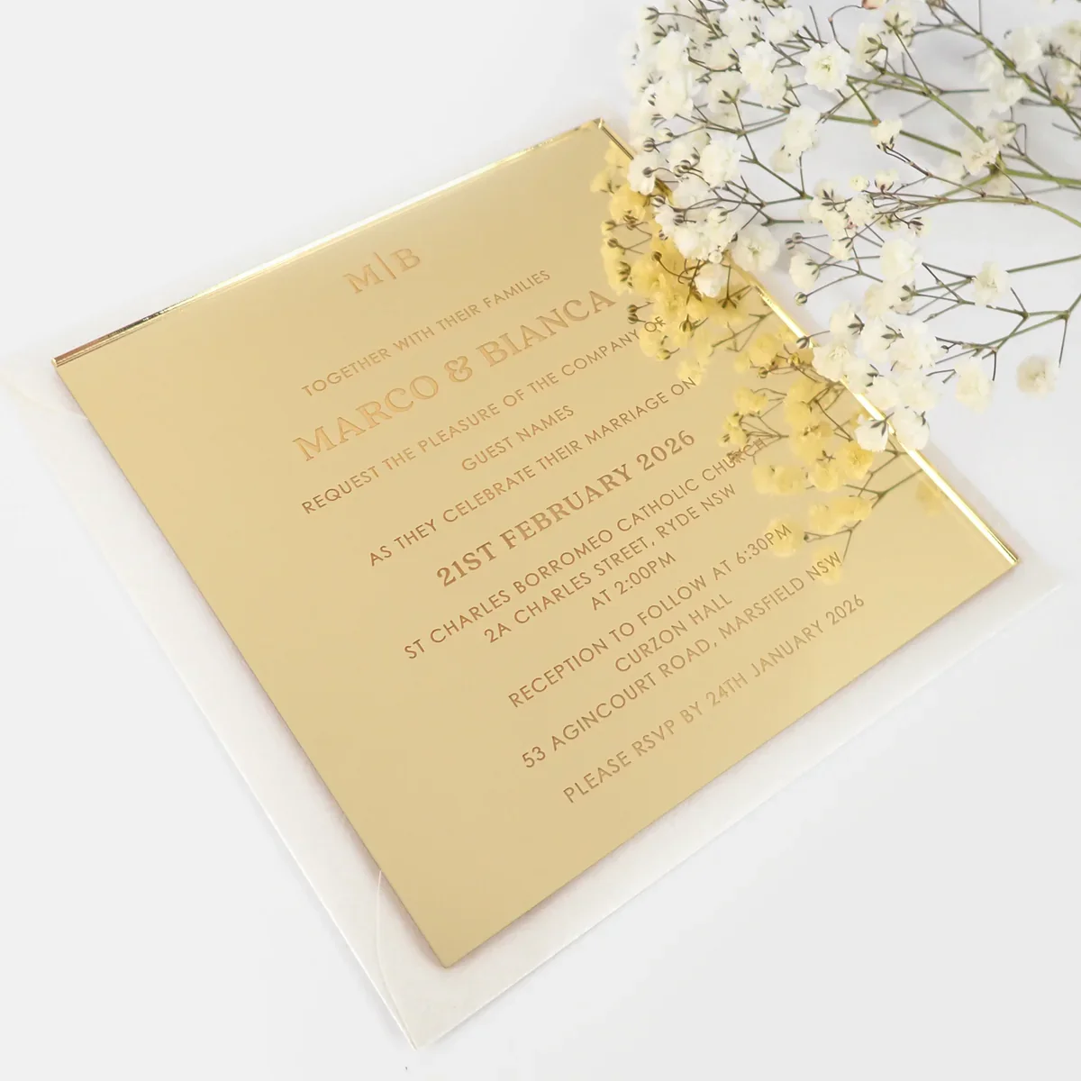 Custom Acrylic Menu Card for Restaurant and Wedding UV Printing and Engraving Logo Arch Shape