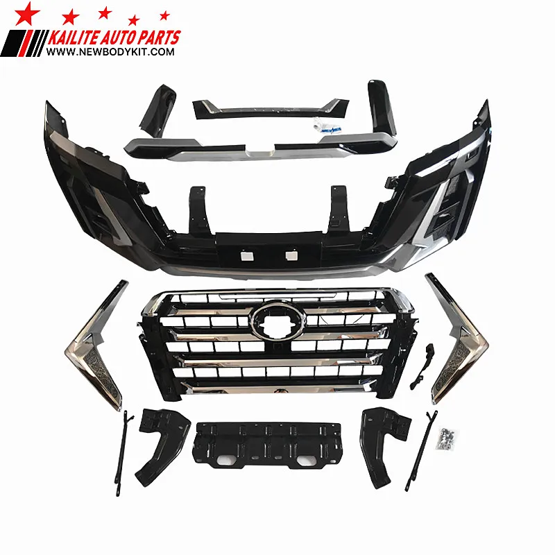 KLT LIMGENE стиль автомобильный комплект для преобразования бампера подходит для 2016Y-2020Y для land cruiser LC200