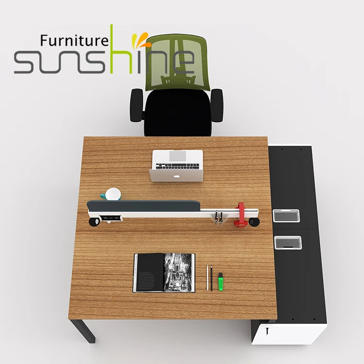 Cheap Station Modern Design Wooden Office Executive Desk Stand Office Partition Table Writing Desks