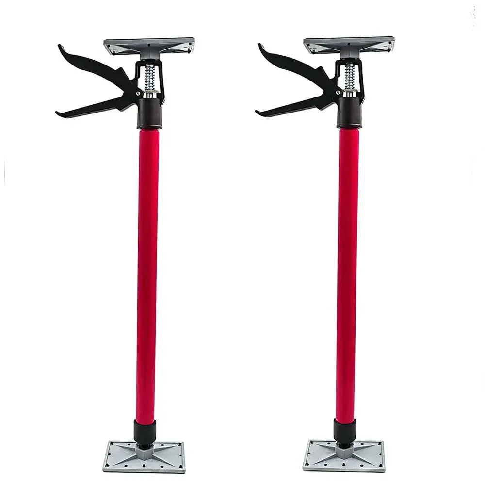 3rd hand Adjustable quick ceiling support pole extension telescopic drywall support rod for cabinet jacks cargo bars
