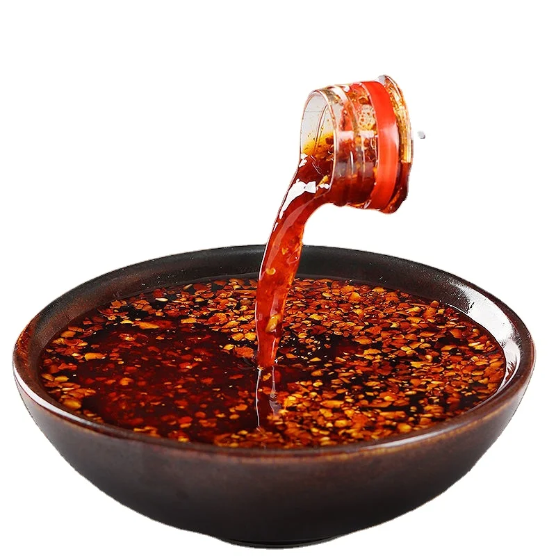 Red Chili Sauce Made of Red Pepper and Vegetable Oil Sauce for Seasoning