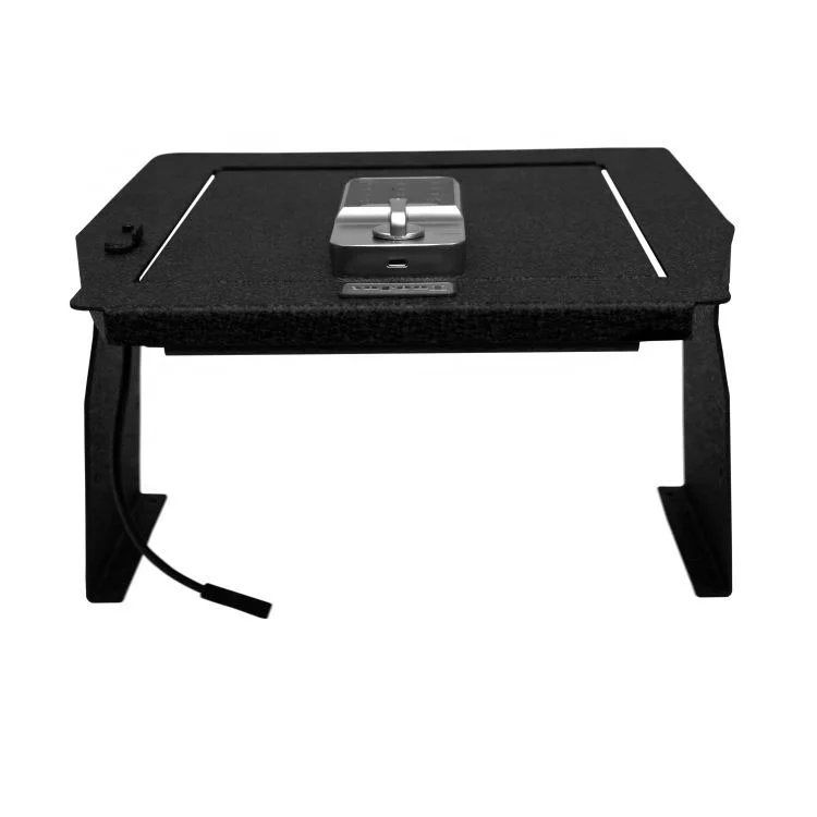 Factory price Electronic Lock gun Box for FOR 2015 -2020 FORD F150 Center security storage box Console Safes