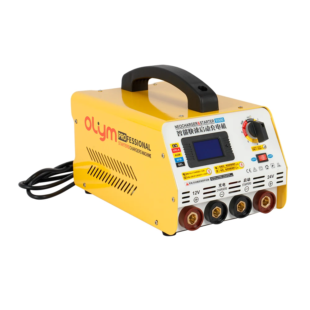 new design M9500A 220V high power car battery charger 12v 24v electric car charger