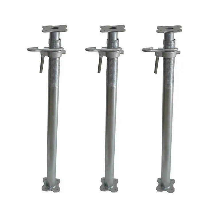 Tianjin TSX t head type construction STK400 steel square support scaffolding jack