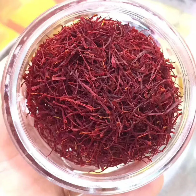 Здоровый напиток, чай, шафран, специи, приправа для продажи, дешевая цена, Китайский Тибет, высококачественный шафран, шафран, упаковка, реклама красного цвета