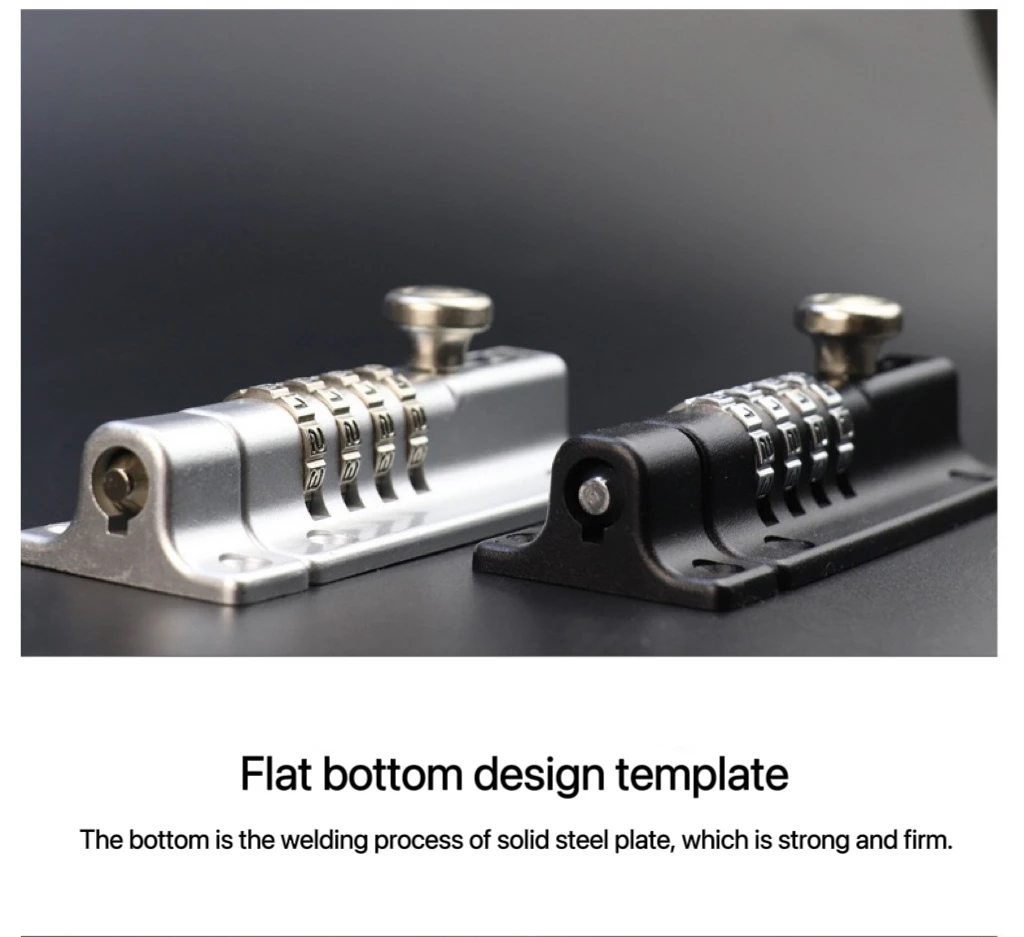 Combination Bolt Lock 4 Digit Combination Sliding Bolt Door Lock