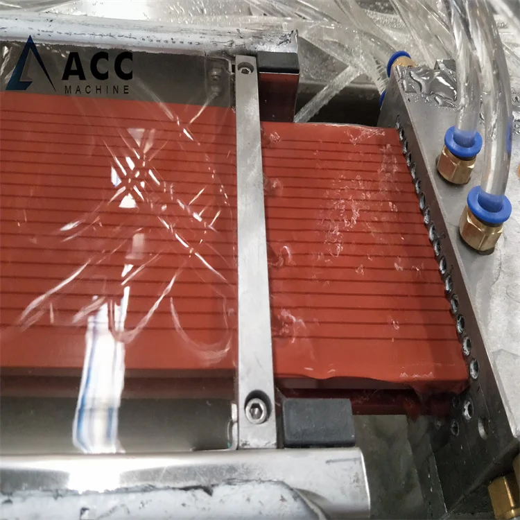 SJ single screw extruder machine line for extrusion 90mm 100mm  PE WPC plastic decking floor board profile