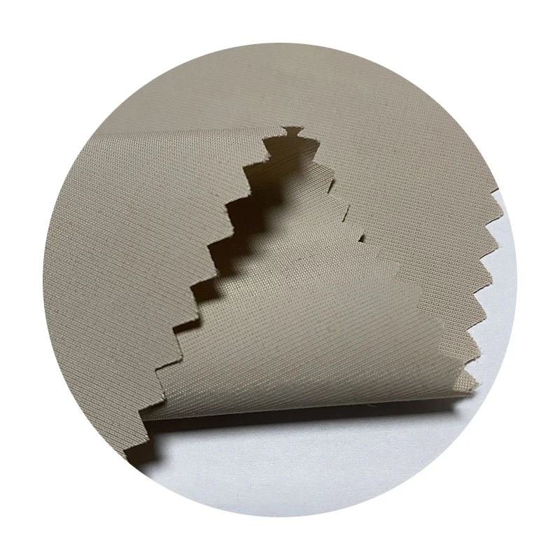 Hot Selling Recycled Polyester/Cotton Blend Fabric Plain 1 : 1 T C Dyed Fabric