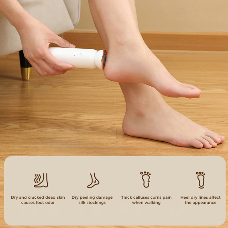 Electric Callus Remover Machine Feet Removes Calluses And Foot Grinder 3 in 1 Electric Pedicure Foot Callus Gel Remover