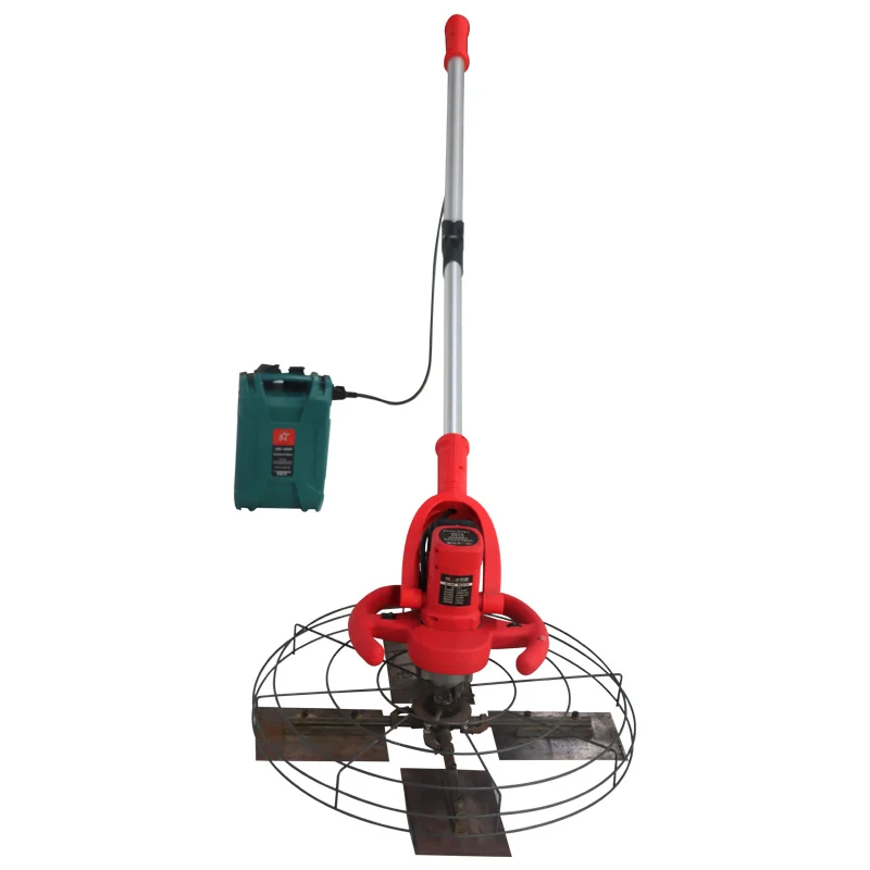 High Efficient Electric Power Hand Push Trowel Cement Concrete Floor Power Trowel Machine