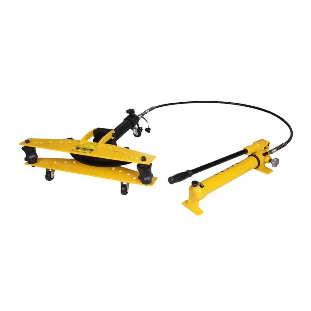 Best Choose HHW-2F Wheeled Type Split Pipe Bending Machine Hydraulic Hand