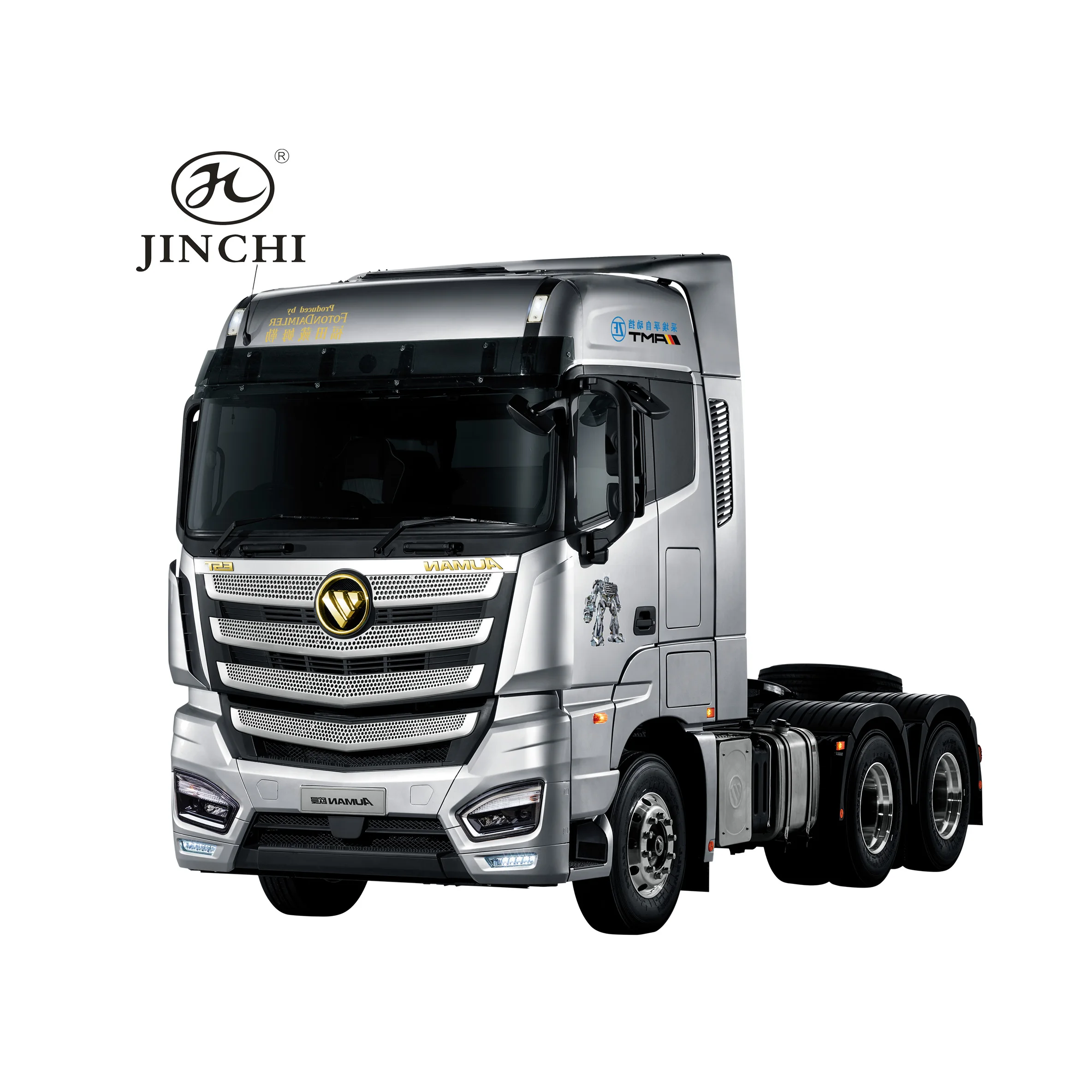 2024 new Foton Brand 6x4 4x2 6x2 450~580HP Diesel Tractor Trucks Euro 6 Standard Head Truck Trailer for Russia sale