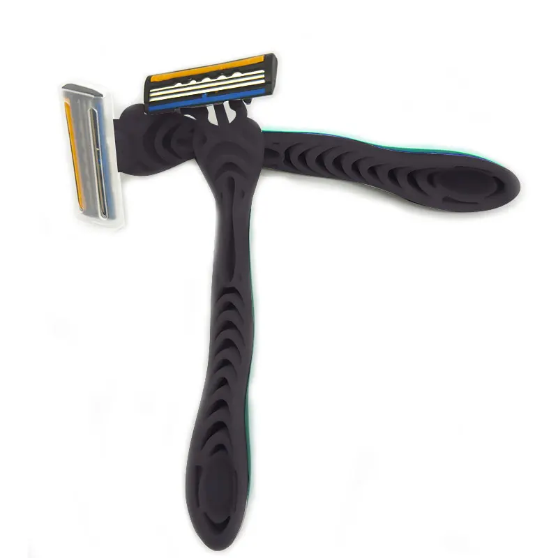 Hot Manufacturer Wholesale 3 Blades Disposable Razor Men Shaving Razor