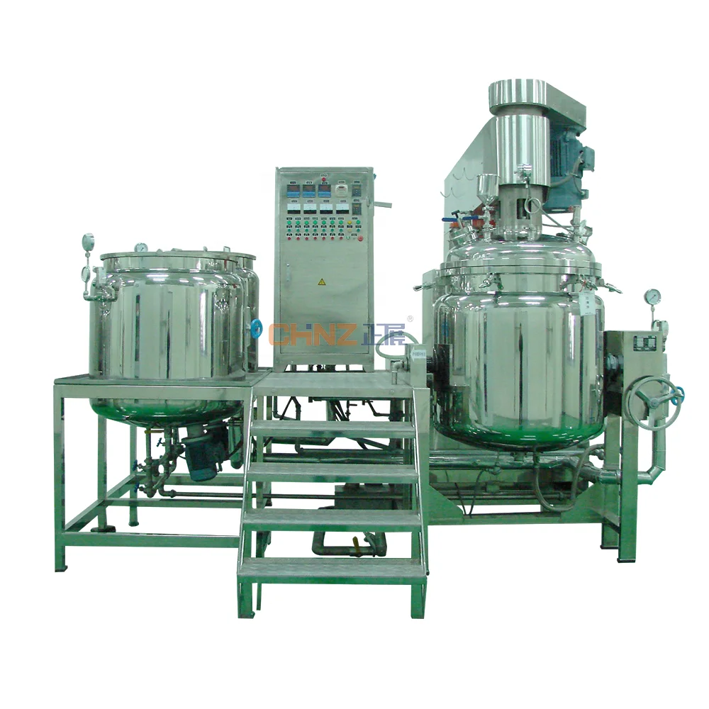 Cosmetic emulsion cream cream emulsifying homogenizer mixing tank high shear homogenizer soap liquid mixing equipment