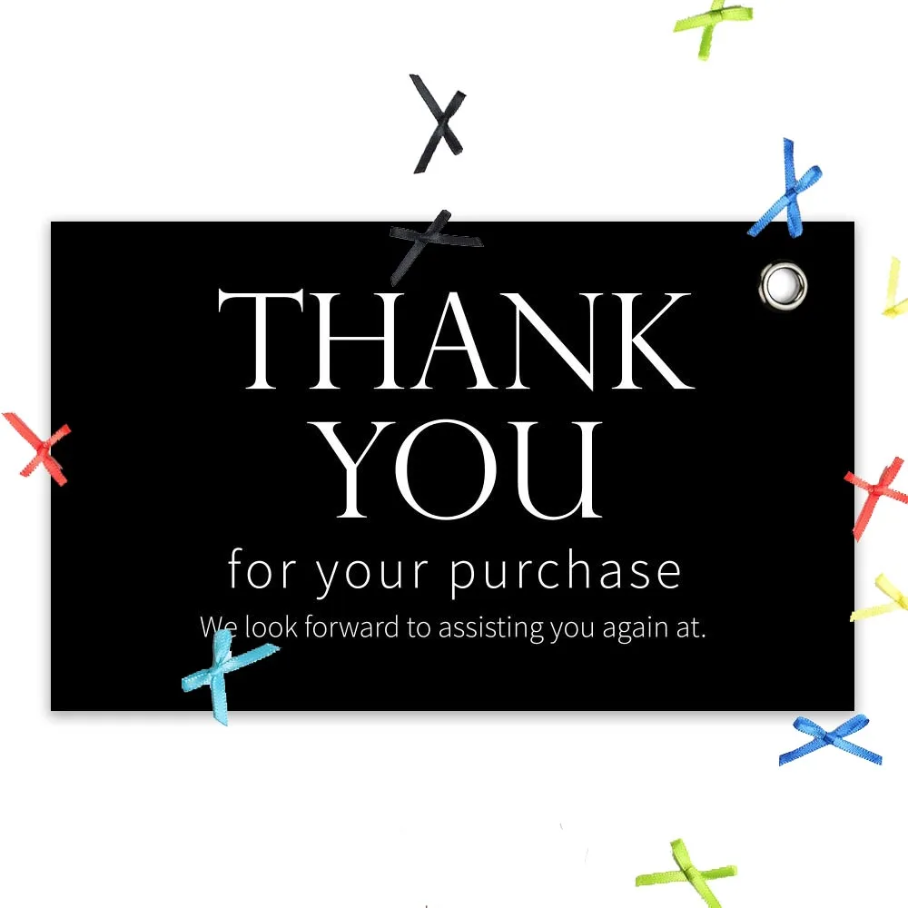 Premium Gift Business Card Thank you Cards for Small Businesses
