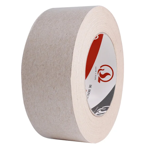 Custom Logo Kraft Paper Tape for Sealing Boxes Masking Packaging Tape with Custom Label