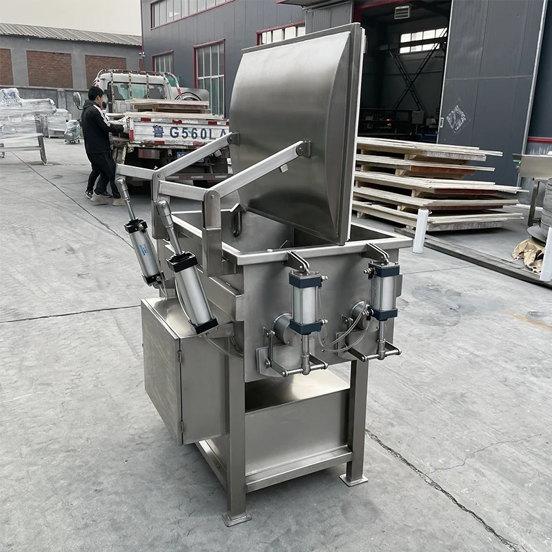 Full SUS304 Meat Mixing Machine Professional Blender Machine Food Grade Industrial Sausage Minced Meat Mixer