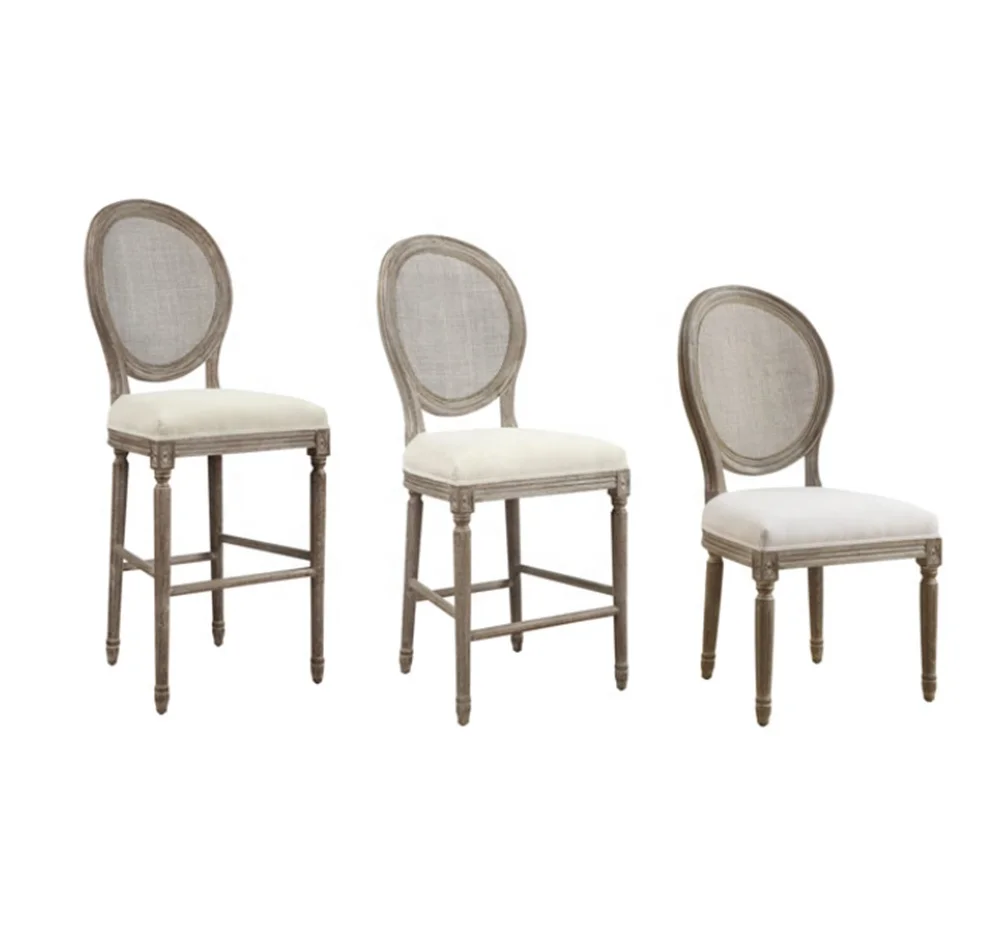 Classic design indoor furniture wood chair antique style dining room chairs high quality modern dining chair