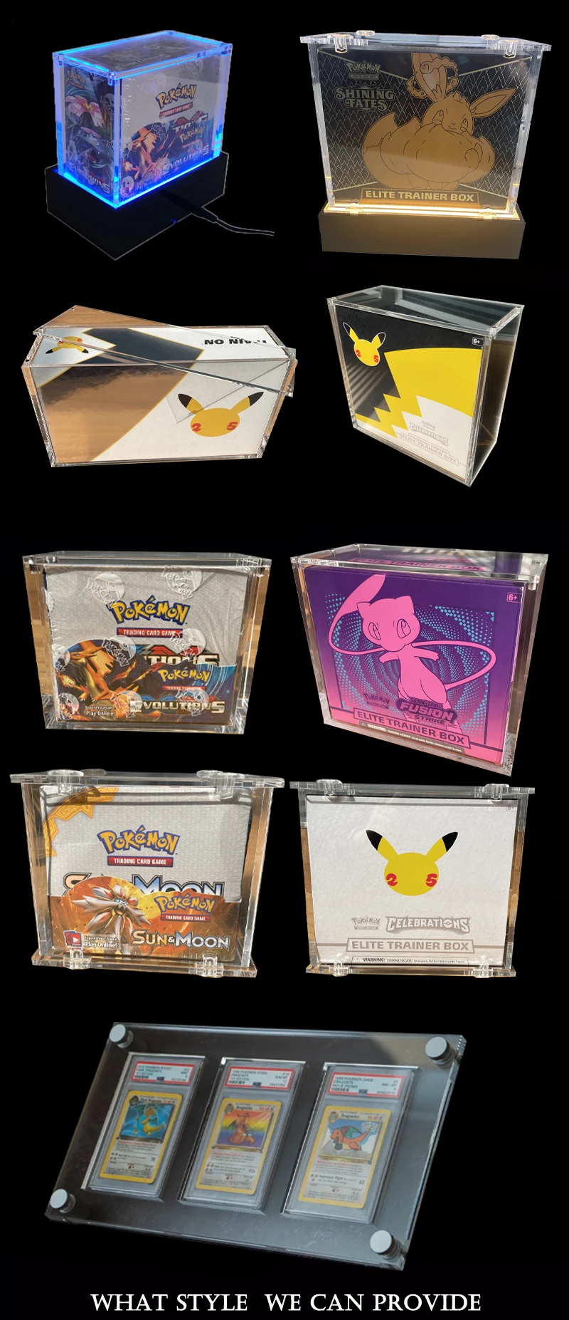 Acrylic Booster Pack Protector