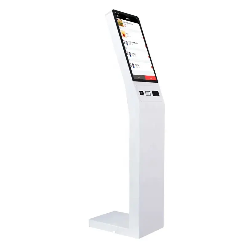 New Model Customizable 17 inch Self Checkout Machine Self Service Interactive Kiosk Touch Screen Payment Kiosk