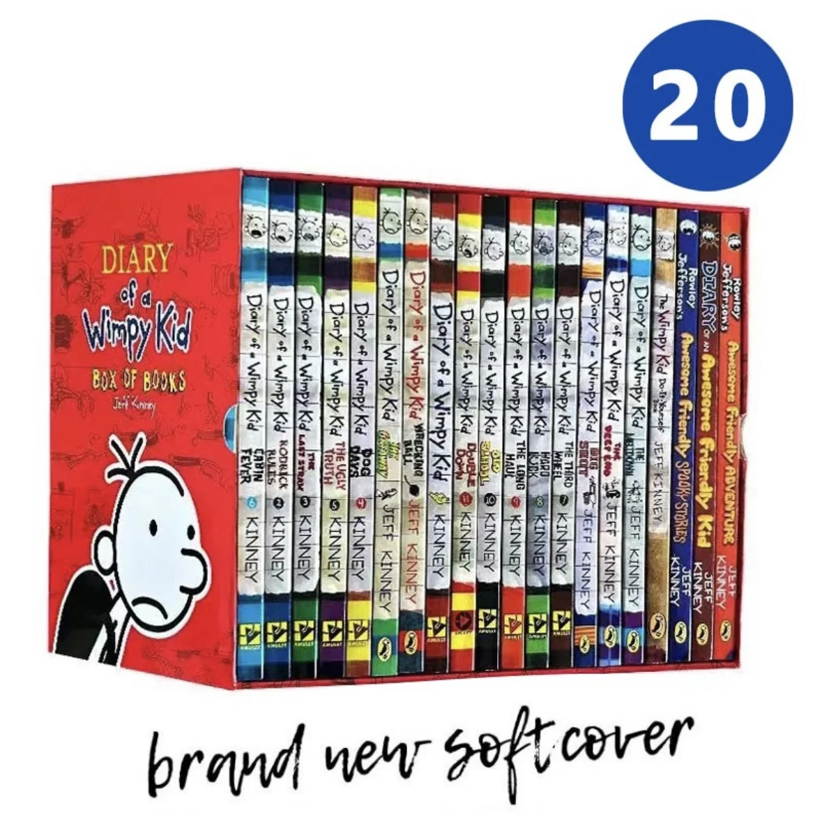 Новое поступление, английская книга ABC 1-20 томов, книга с картинками, манга, дневник слабого ребенка