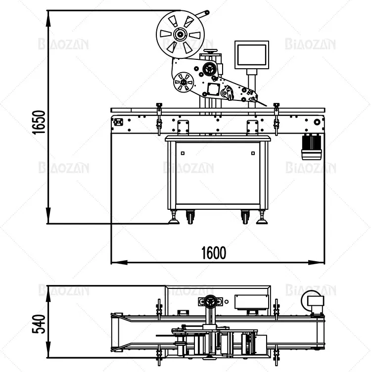 Plane Labeling Machine