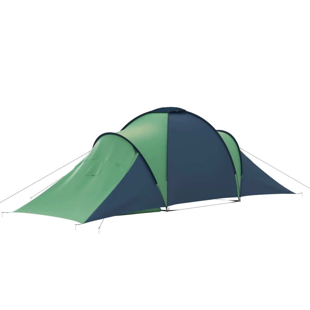 Spacious 4-Person Polyester Camping Tent Quick Set-Up Easy Access Breathable Lightweight Portable Enjoyable Outdoor Experience