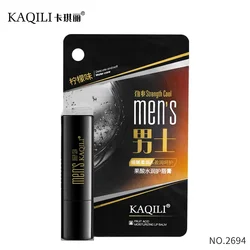 Kaqili  brad customized lip balm for men green tea mint moisturizing natural man organic lip balm