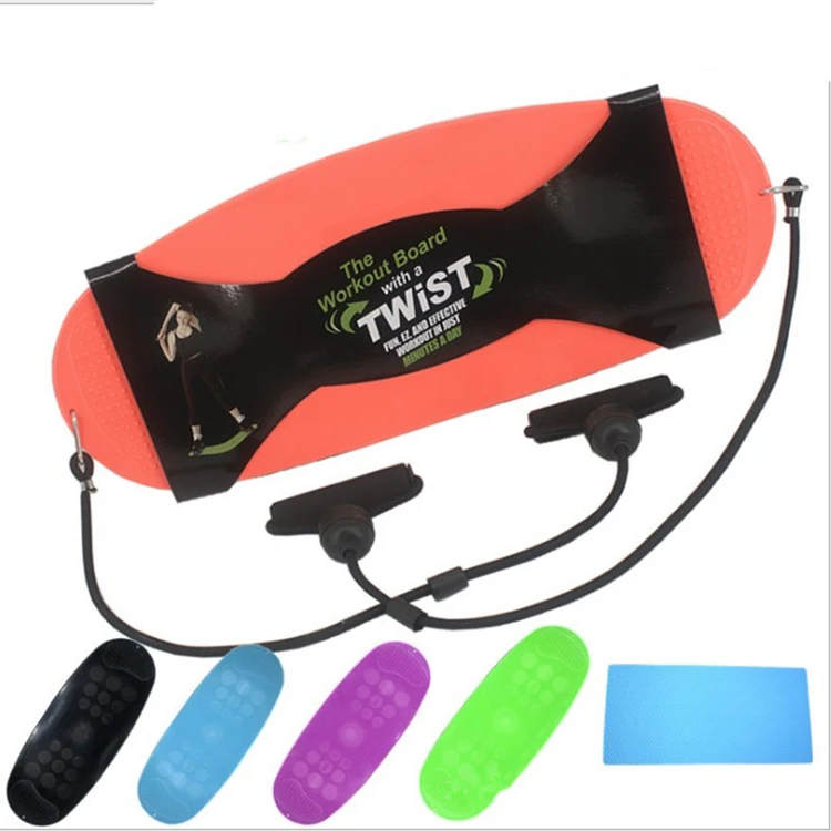 Балансировочная доска ABS Yoga Wobble Bear стабильный диск Талия Спорт Талия Скручивание тренажер